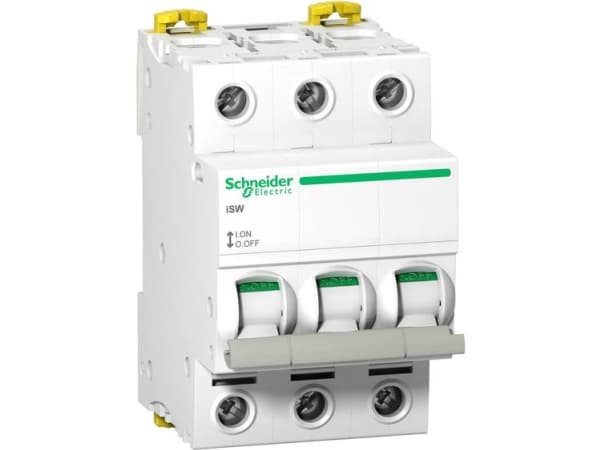 Acti9 Lastbrytare iSW 3P 40A 415V, 54 mm