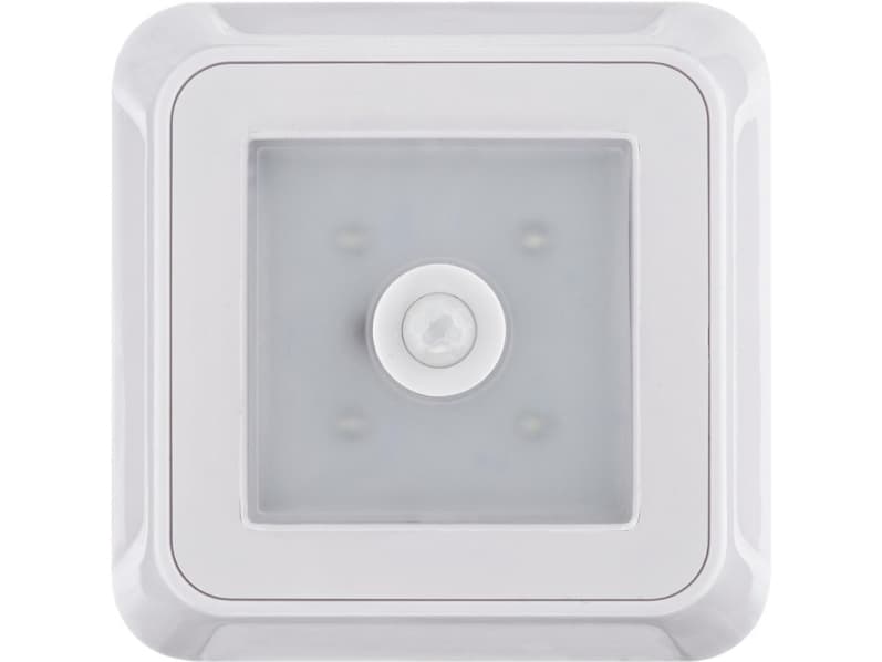 Müller-Licht 400081, Vit, Akrylnitrilbutadienstyren (ABS), 13 LM, Batteri, 92 mm, 25 mm