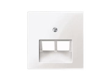 Merten 296119, Vit, Termoplast, Varje varumärke, 1 styck