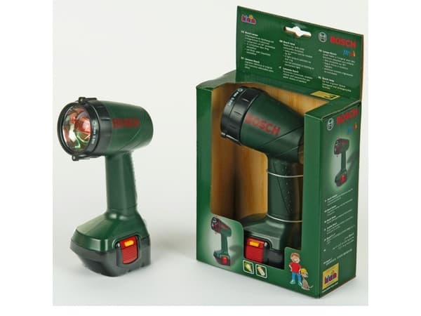 Theo Klein 8448, Ficklampa, Svart, Grön, AA, 1 styck, 156 mm, 70 mm
