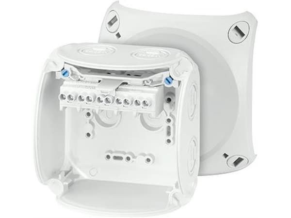 Hensel KF 0404 G, Polykarbonat, Grå, 104 mm, 70 mm, 104 mm, 170 g