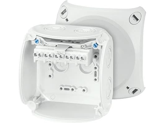 Hensel KF 0404 G, Polykarbonat, Grå, 104 mm, 70 mm, 104 mm, 170 g