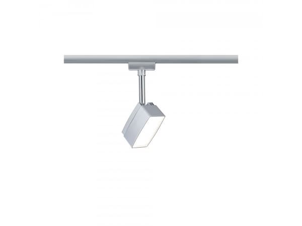 Paulmann 952.69, Skena för spotlight, 1 lampor, LED, 2700 K, 395 LM, Krom Krom