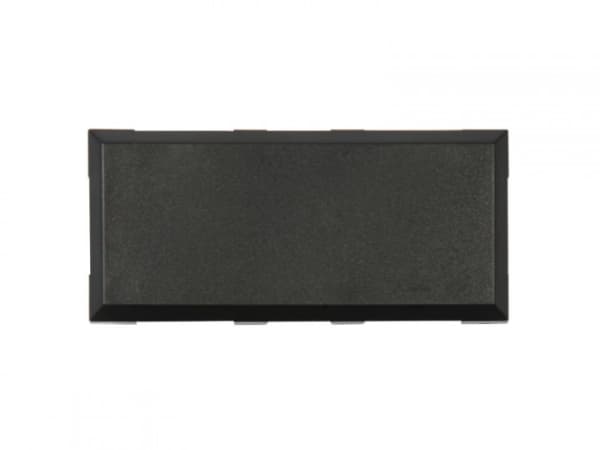 ALLNET BrickRknowledge muovialusta 2x1 musta ylä- ja alaosa 10ér Pack
