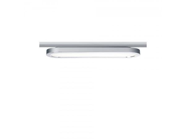 Paulmann 953.19, Spotlight på skinne, 1 ampuller, LED, 2700 K, 480 lm, Kromfarget