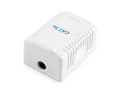 Miniatyrbild 5 av 5: Cablexpert NCAC-1F5E-01 - Ytmonteringsbox för nätverk - CAT 5e - FTP - RJ-45 - vit