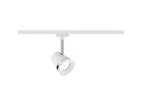 Paulmann 953.62, Skena för spotlight, GU10, Krom, Vit