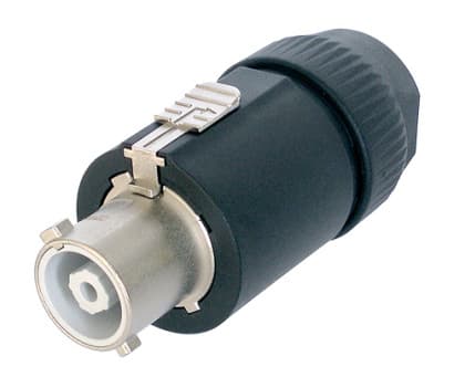 Neutrik NAC3FC-HC, powerCON, Sort, 250 V, 32 A, VDE, UL, cUL, JET