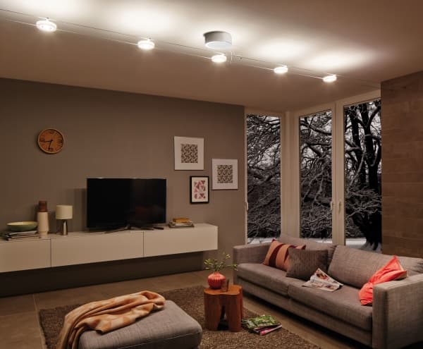 Paulmann 501.09, Smartlyspunkt, Bluetooth, Hvit, LED, Metall, Plast, 2700 K