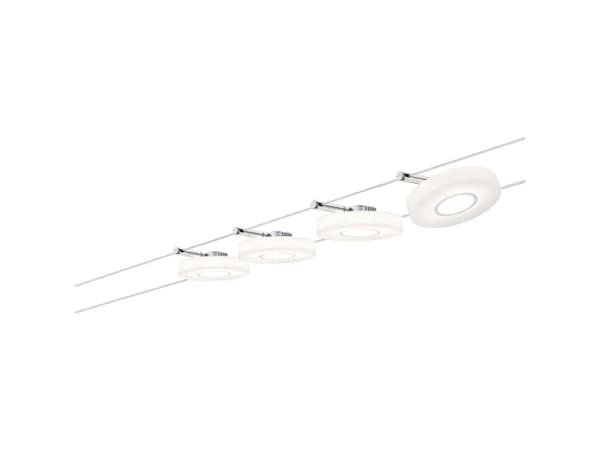 Paulmann 501.09, Smartlyspunkt, Bluetooth, Hvit, LED, Metall, Plast, 2700 K