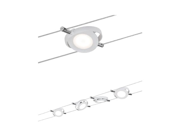 Paulmann 501.07, Älykäs kohdevalo, Valkoinen, Bluetooth, Integroitu LED, 2700 K, 6500 K