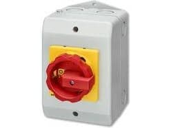 Siemens 3LD2264-0TB53 sähkökytkin 3P Punainen, Keltainen