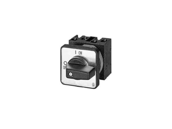 Eaton T0-1-15402/E, Vippströmställare, 2P, Kabel, Svart, IP65, UL 60947-4-1; CSA - C22.2 No. 60947-4-1-14; CSA-C22.2 No. 94; IEC/EN 60947-3; CE