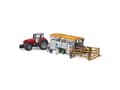 Miniatyrbilde 5 av 5: Bruder Livestock trailer with 1 cow toy
