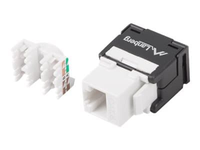 Lanberg KSUA-2000, Tasainen, Musta, Valkoinen, RJ-45, LSA, Naaras, Naaras