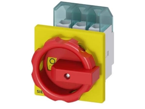 Siemens 3LD2203-0TK53, 3P, Punainen, Keltainen, 690 V, 400 V, 6000 V, CSA, UL, VDE, EAC, CE, LRS