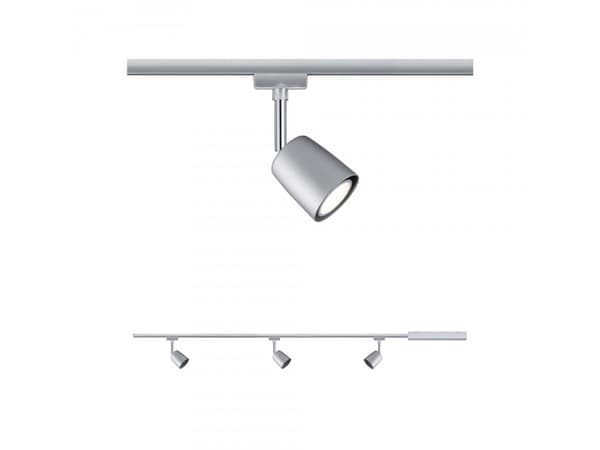 Paulmann 954.62, Skena för spotlight, GU10, LED, Krom