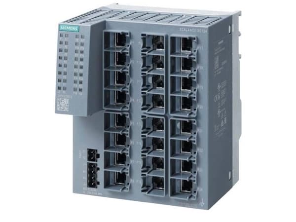Siemens 6GK5124-0BA00-2AC2 Industrial Ethernet Switch 10 / 100 MBit/s
