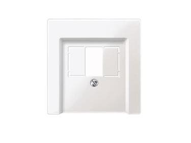 Merten 296044, Vit, Termoplast, Varje varumärke, 1 styck