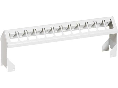 Actassi/IHC Net Patch Panel 13xIM 12xRJ45 för DIN-skena
