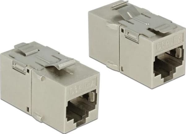 Delock Keystone-moduuli - Modulaarinen pylväs - CAT 6a - STP - RJ-45