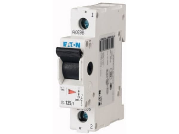 Eaton Pääkytkin 1-napainen 125 A 1NC 1 NO 240 V/AC 276286 (276286)
