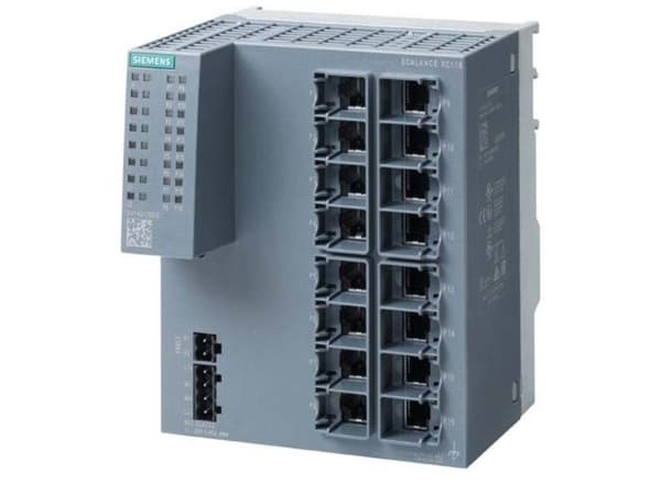 Siemens 6GK5116-0BA00-2AC2 Industrial Ethernet -kytkin 10 / 100 MBit/s