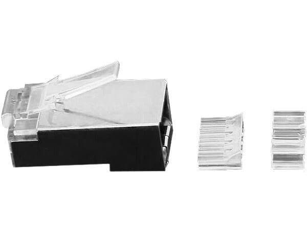 MicroConnect Modular Plug - Nätverkskontakt - RJ-45 (hane) - skärmad (paket om 50)