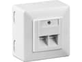 Miniatyrbild 5 av 5: Goobay 68244, RJ-45, Vit, 125 V, 1,5 A, 0 - 70 ° C, 1 styck