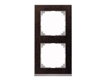 Merten MEG4020-3671, Gjuten aluminium, Brun, Termoplast, Trä, Skruvlös, Merten, 1 styck