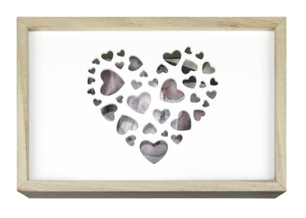 ZEP LOVE BOX USB, Förvaringslåda, Vit, Trä, Rektangulär, Trä, Monokromatiskt, 275 mm