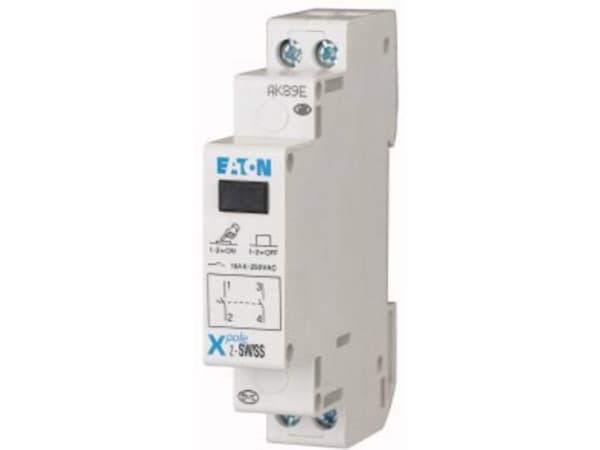 16 A 2 x sluttekontakt 250 V/AC Eaton 276301
