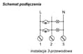 Miniatyrbild 2 av 2: F&amp;F Automatisk trappstyrning 230V 16A ytmonterad IP40 - ASO-201