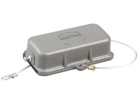 HARTING HAN A, type 10A beskyttelsesdæksel, metal