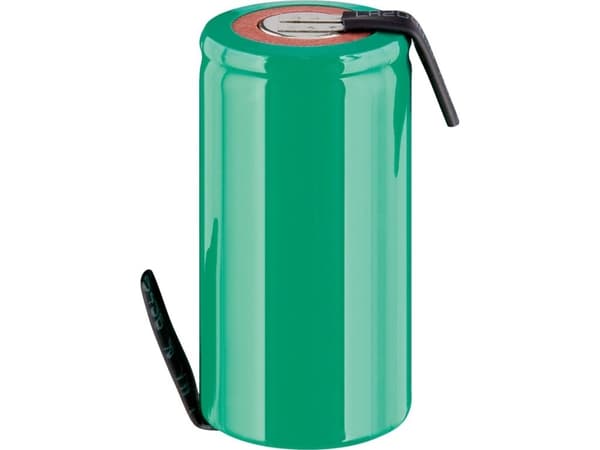 Goobay 72804, Batteri, Nikkelmetallhydrid (NiMH), 2 Ah, 1,2 V, Alle merker, Grønn