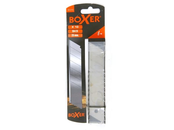 Boxer® Knivblad SK5 stål 25 mm x 10 stk.