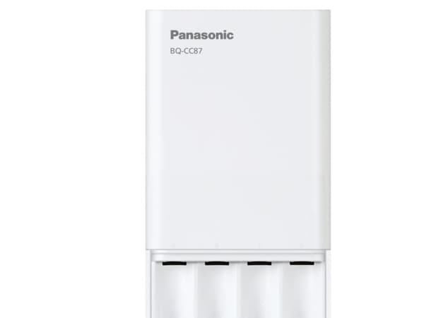 Panasonic eneloop BQ-CC87 - 1,25 - 6 t batterilader - (for 2/4xAA/AAA)