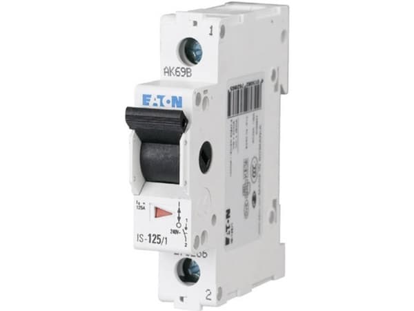 Huvudströmbrytare 1-polig 40 A 1 NO-kontakt 1 NO-kontakt 240 V/AC 276270 (276270)
