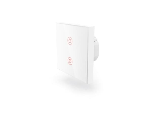 Hama WiFi Touch Wall Switch - Ljusreglage - trådlös - 2.4 Ghz - vit