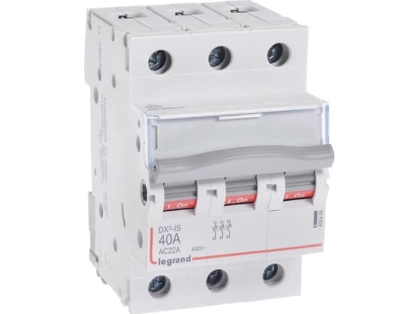 FR303 MODULAR SWITCH-DISCONNECTOR 40A 3Z 3P 3M 400V AC