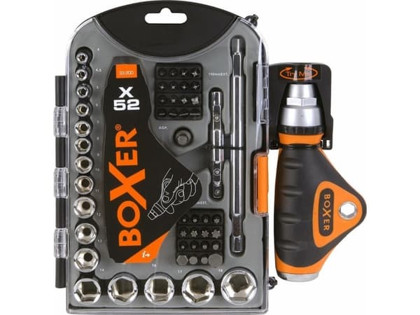 Boxer® top ja bitti-setti 52 kpl