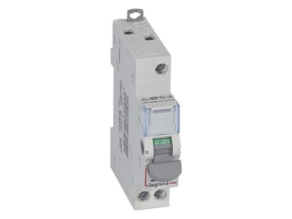 Legrand 406404, 20 A, 78,4 g, Grå, 400 V