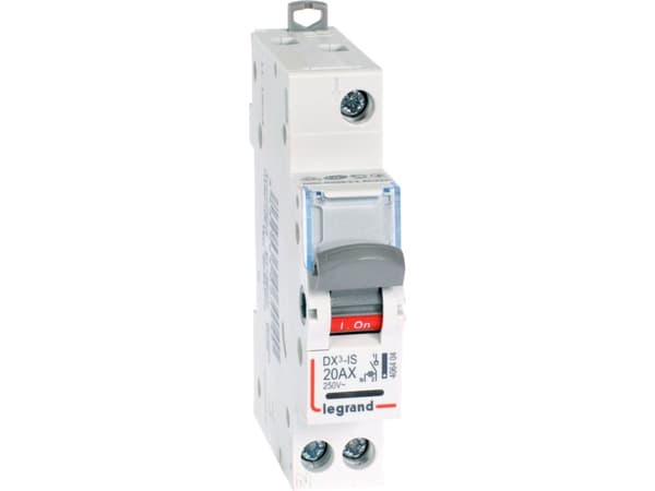 Legrand 406404, 20 A, 78,4 g, Grå, 400 V