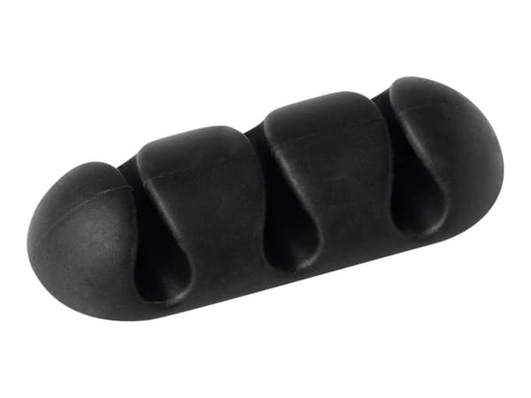 DURABLE CAVOLINE CLIP 3 - Kabelklämmor - grafit (paket om 2)
