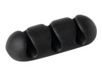 DURABLE CAVOLINE CLIP 3 - Kabelklämmor - grafit (paket om 2)