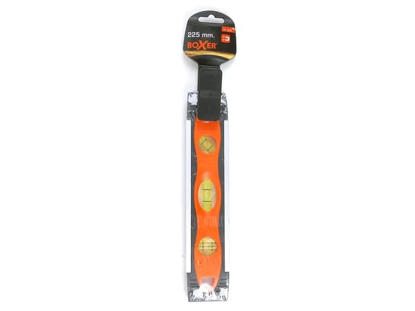 Boxer® torpedovaterpas med 3 libeller og magnet 225 mm