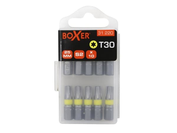 Boxer® bits 10 stk. i æske TORX 30