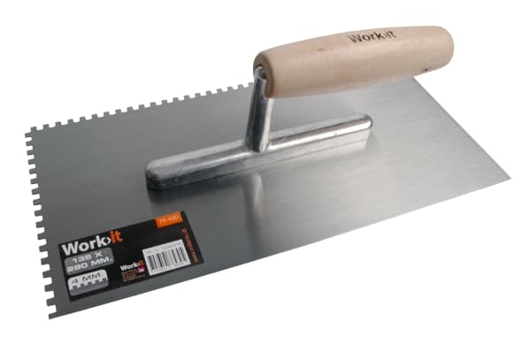 Work>it® tandspartel med håndtag 4 x 135 x 280 mm.