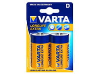 Varta Longlife 04120 - Batteri 2 x D - Alkalisk