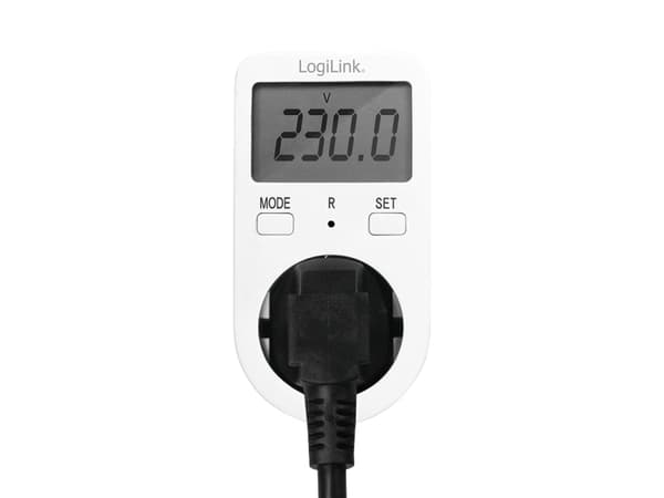 LogiLink EM0002A, Strøm, 16 A, 3680 W, 51 mm, 96 mm, 72 mm